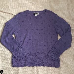 Vintage Carly Blake Lavender Women's Sweater